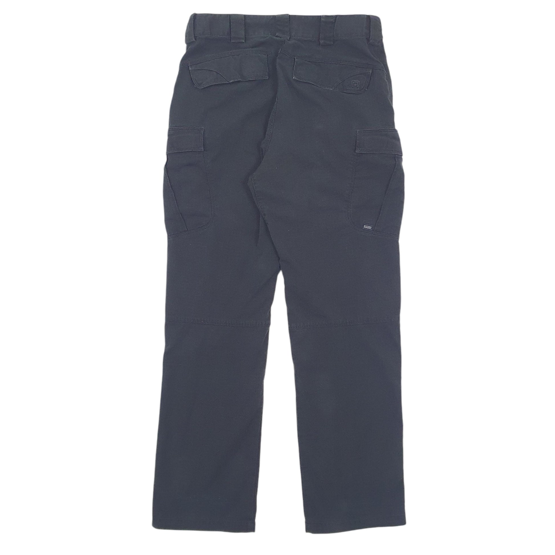 Mens Black 5.11 Tactical Workwear Cargo Trousers