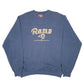 Mens Navy NFL Rams American Football USA Spellout Crewneck Jumper