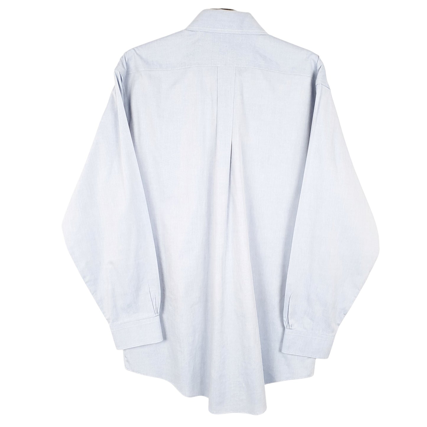 Mens Blue Brooks Brothers 346 Long Sleeve Shirt