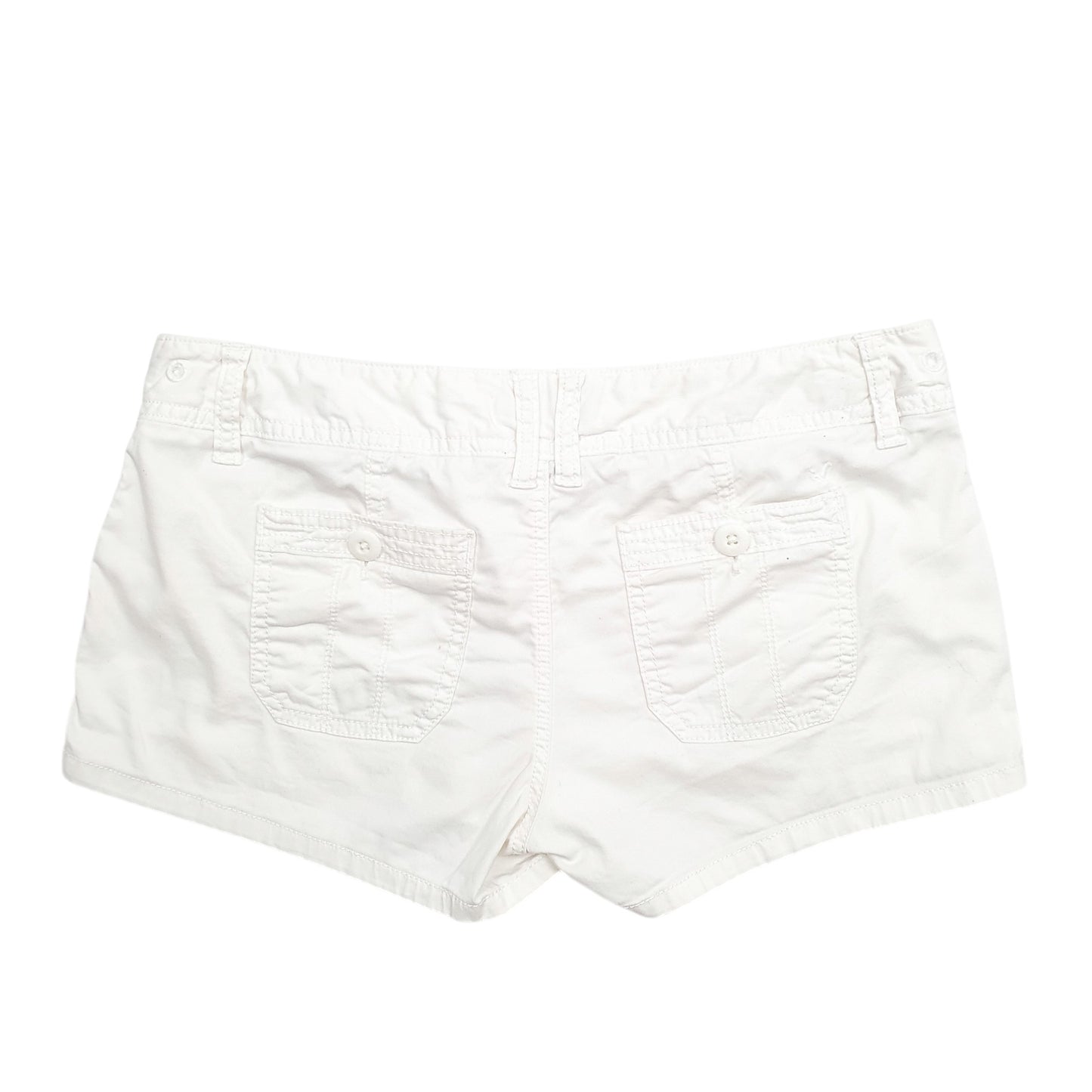 Womens White American Eagles Outfitters  Chino Shorts