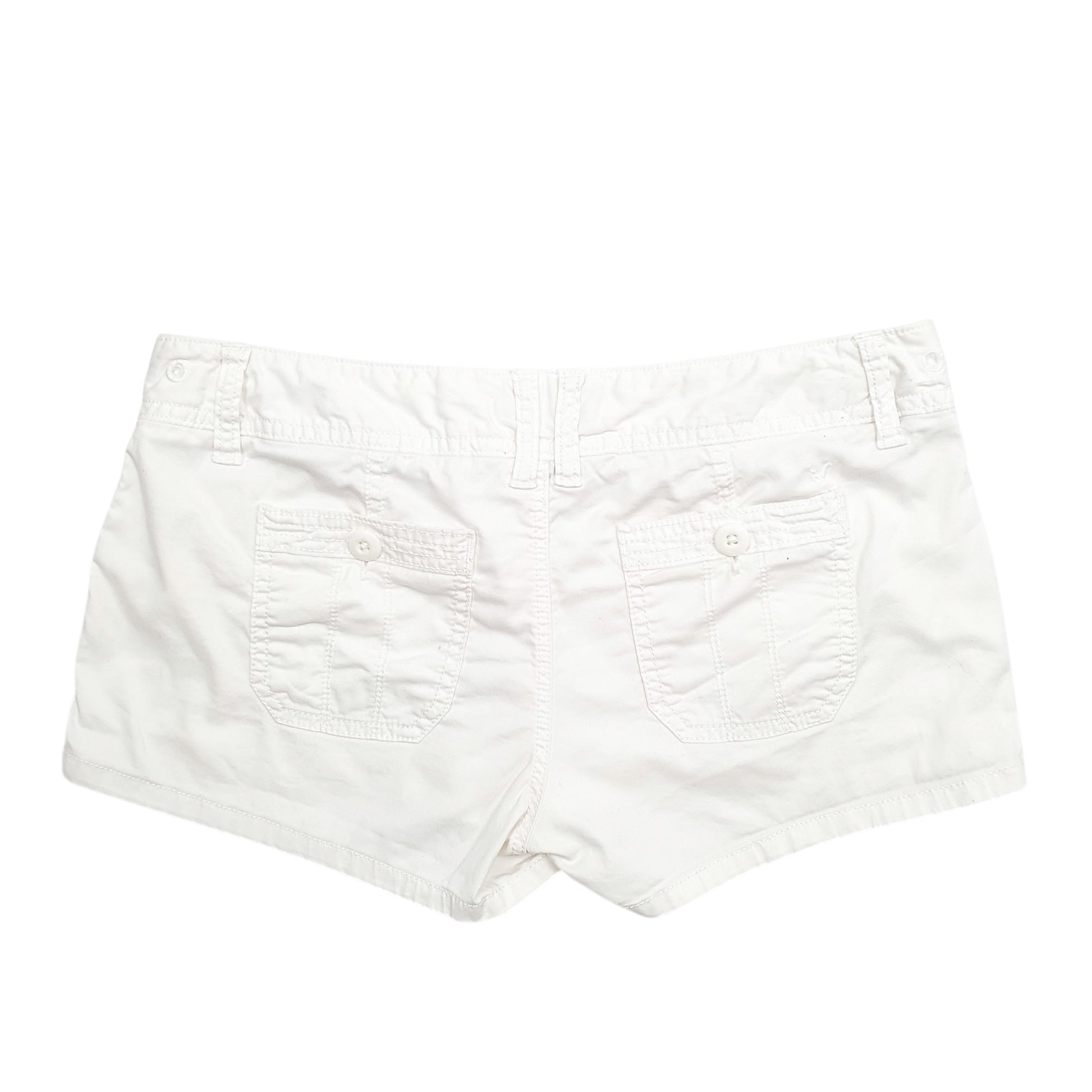 Womens White American Eagles Outfitters  Chino Shorts