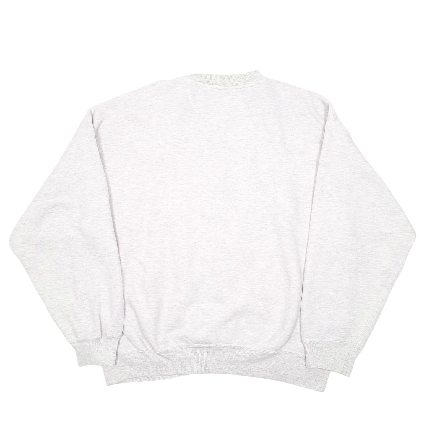 Mens Grey What On Earth Czechoslovakia Spellout Vintage Crewneck Jumper