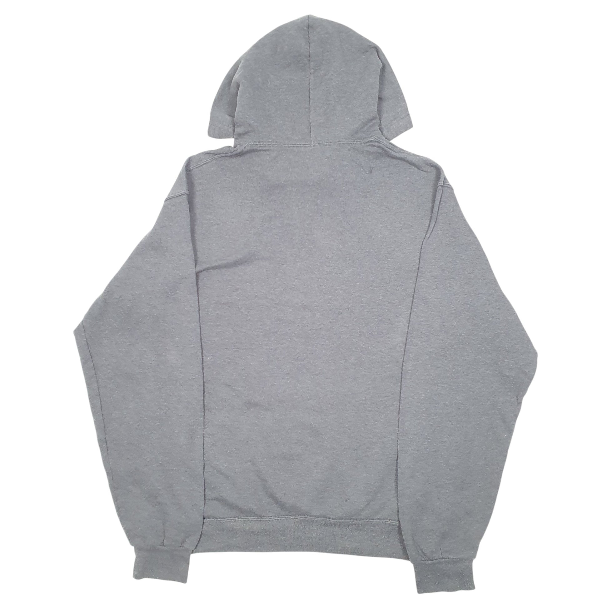 Mens Grey Fruit Of The Loom Grand Valley State Lakers Spellout Hoodie Jumper