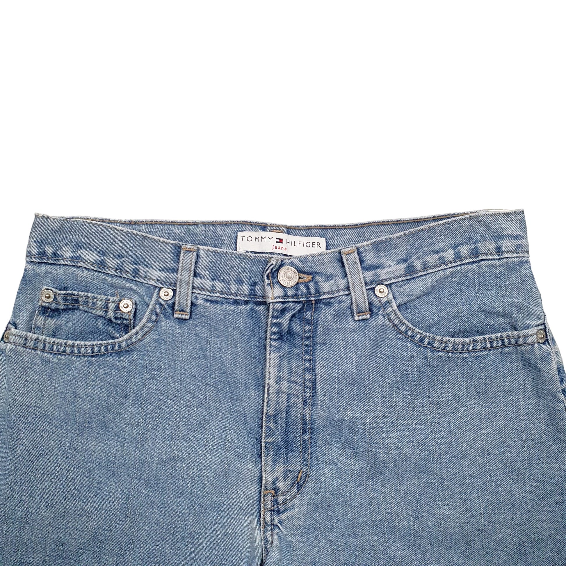 Womens Blue Tommy Hilfiger  Denim Shorts