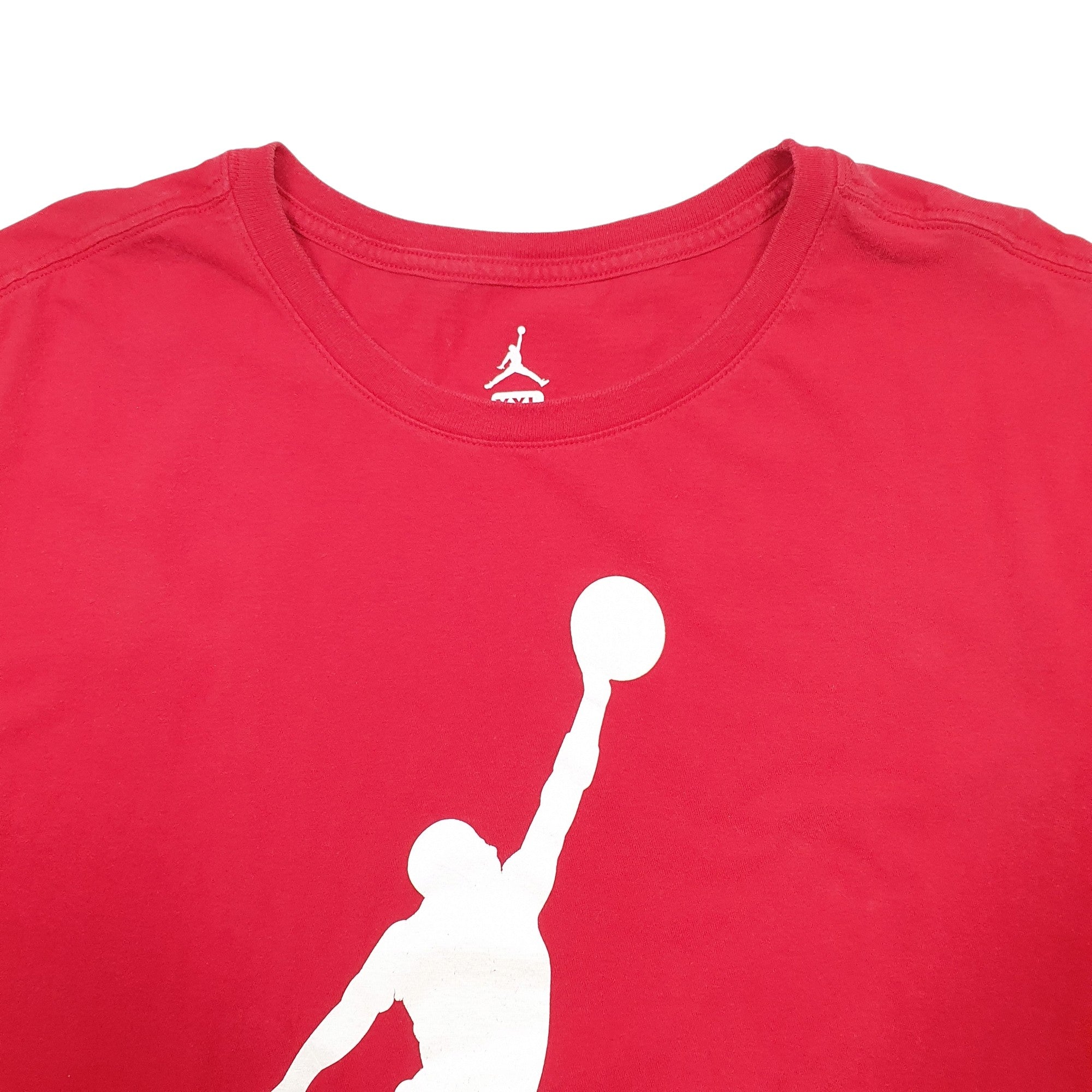 red nike jordan shirt
