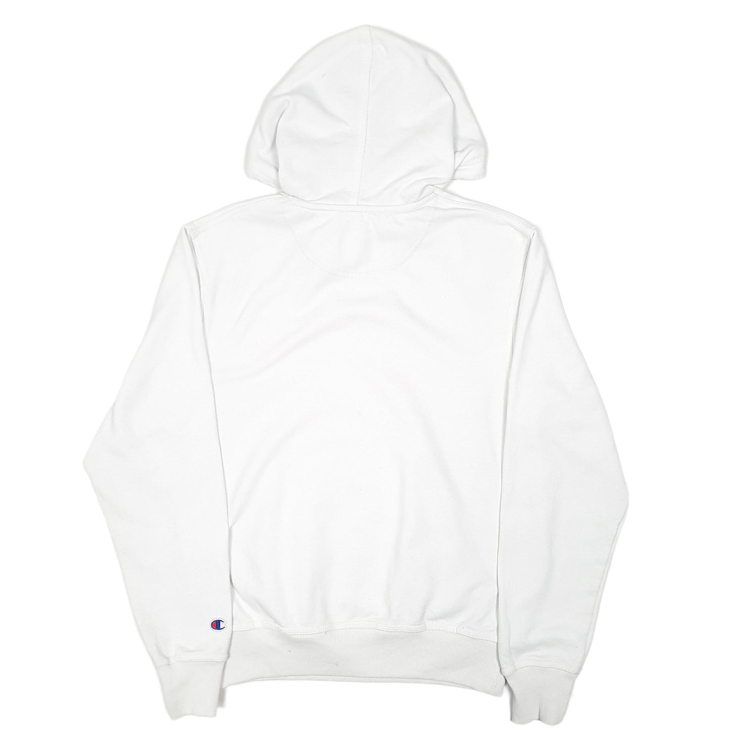 Mens White Champion  Hoodie Jumper