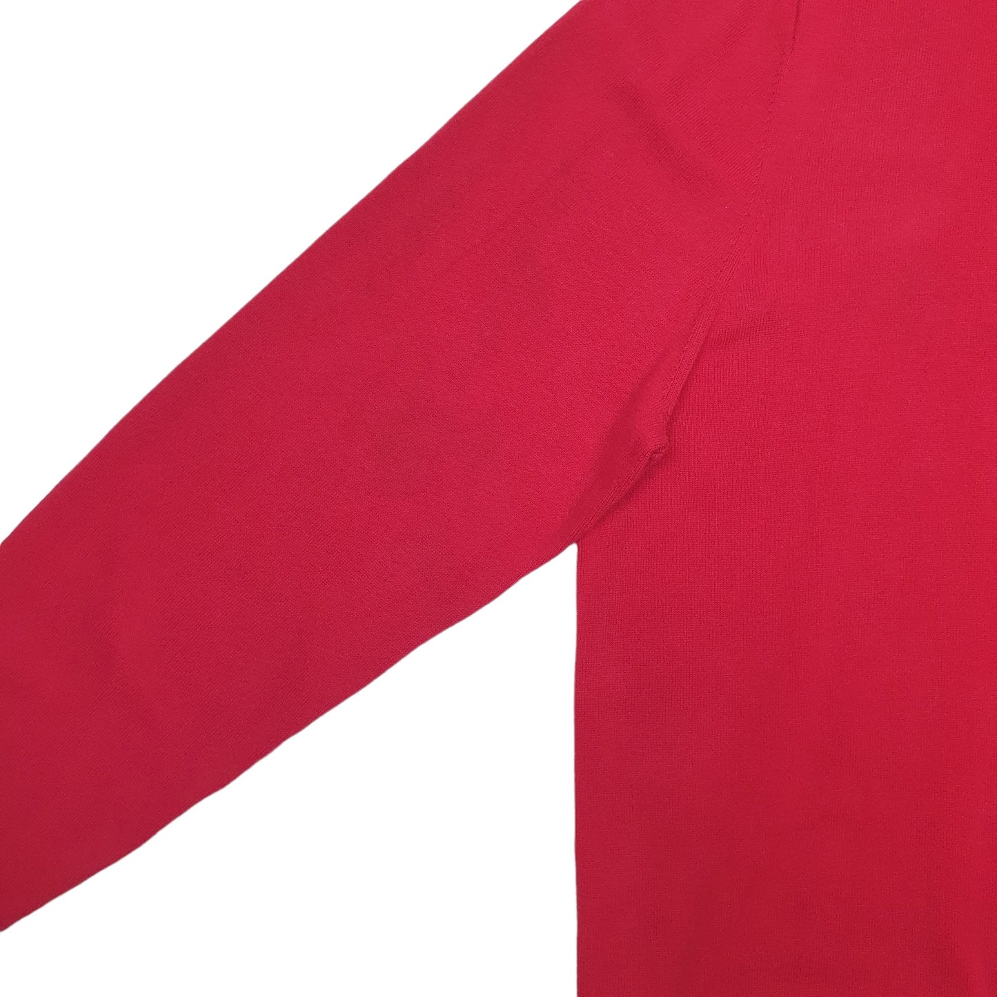 Mens Red Nautica Knit Crewneck Jumper