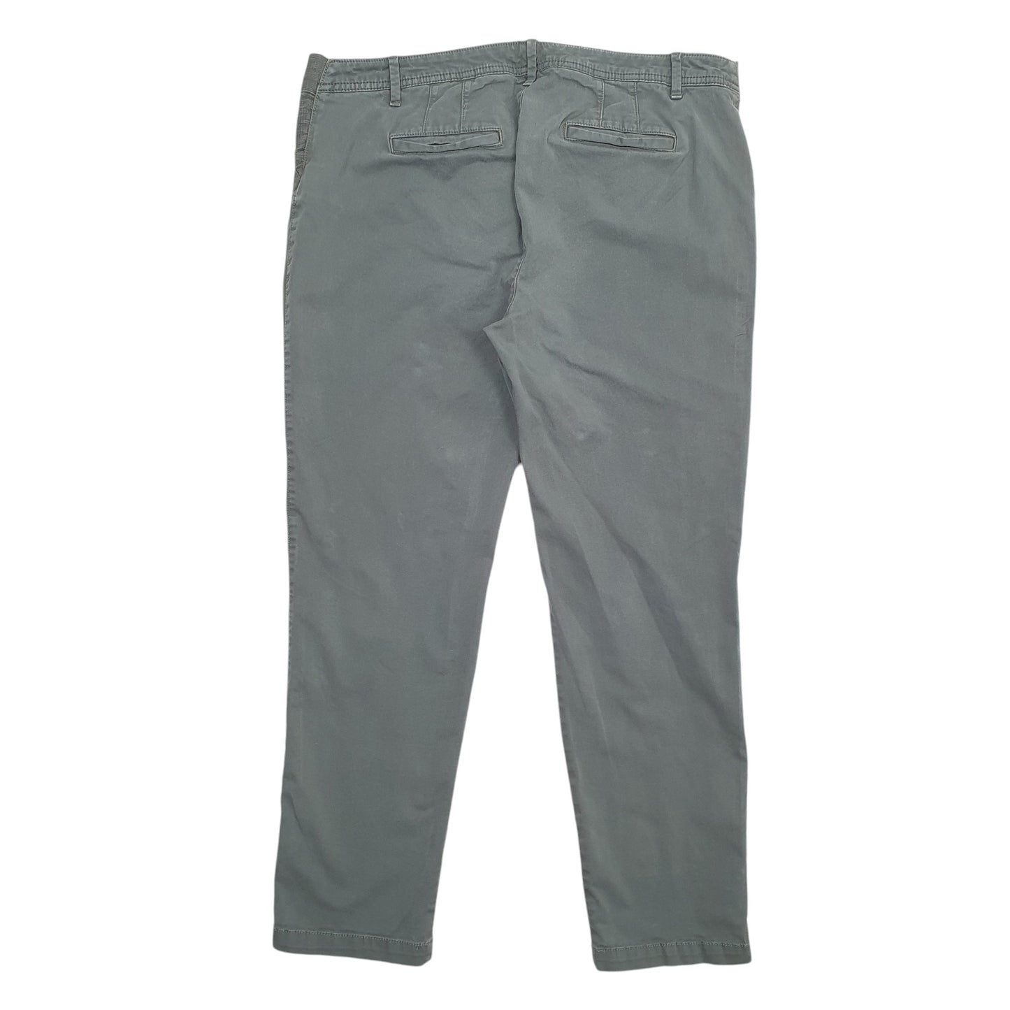 Womens Green Gap Maternity Chino Trousers