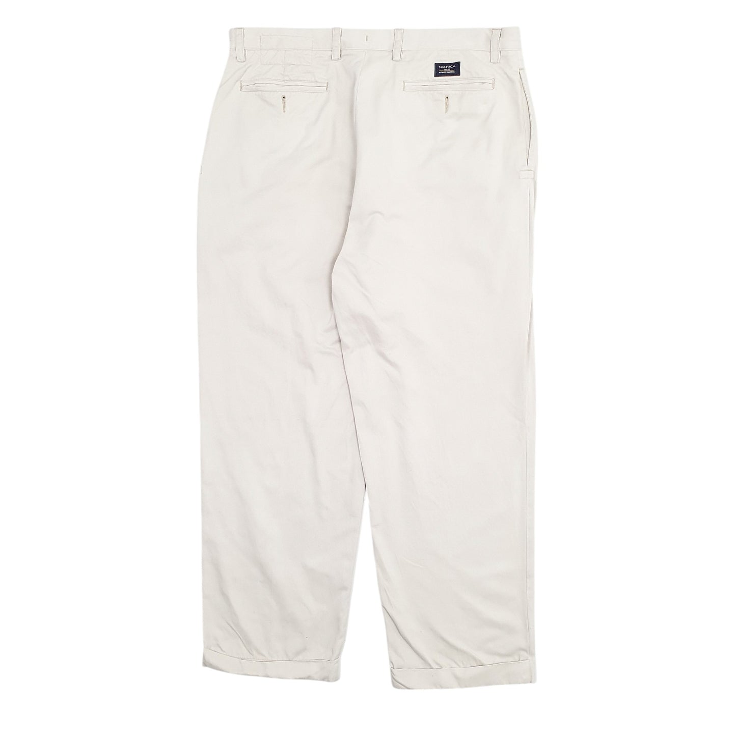 Mens Beige Nautica  Chino Trousers