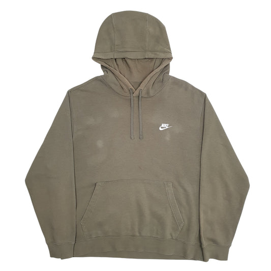 Mens Khaki Nike  Hoodie Jumper