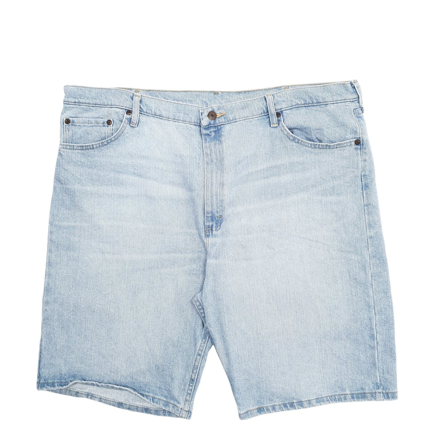 Mens Blue Wrangler Denim Jeans Jorts Denim Shorts