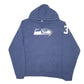 Mens Navy NFL Seattle Seahawks Football USA Hoodie Jumper