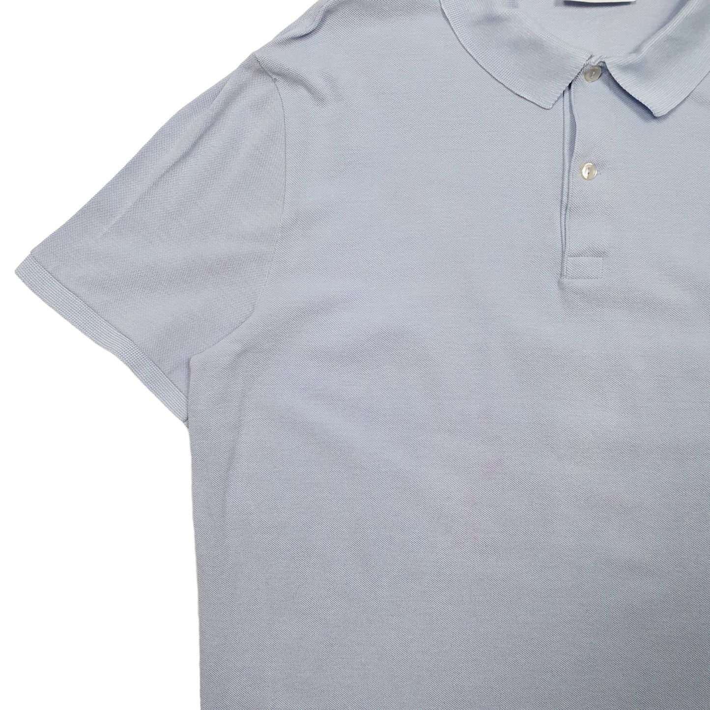 Mens Blue Lacoste  Short Sleeve Polo Shirt