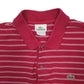 Mens Red Lacoste  Short Sleeve Polo Shirt