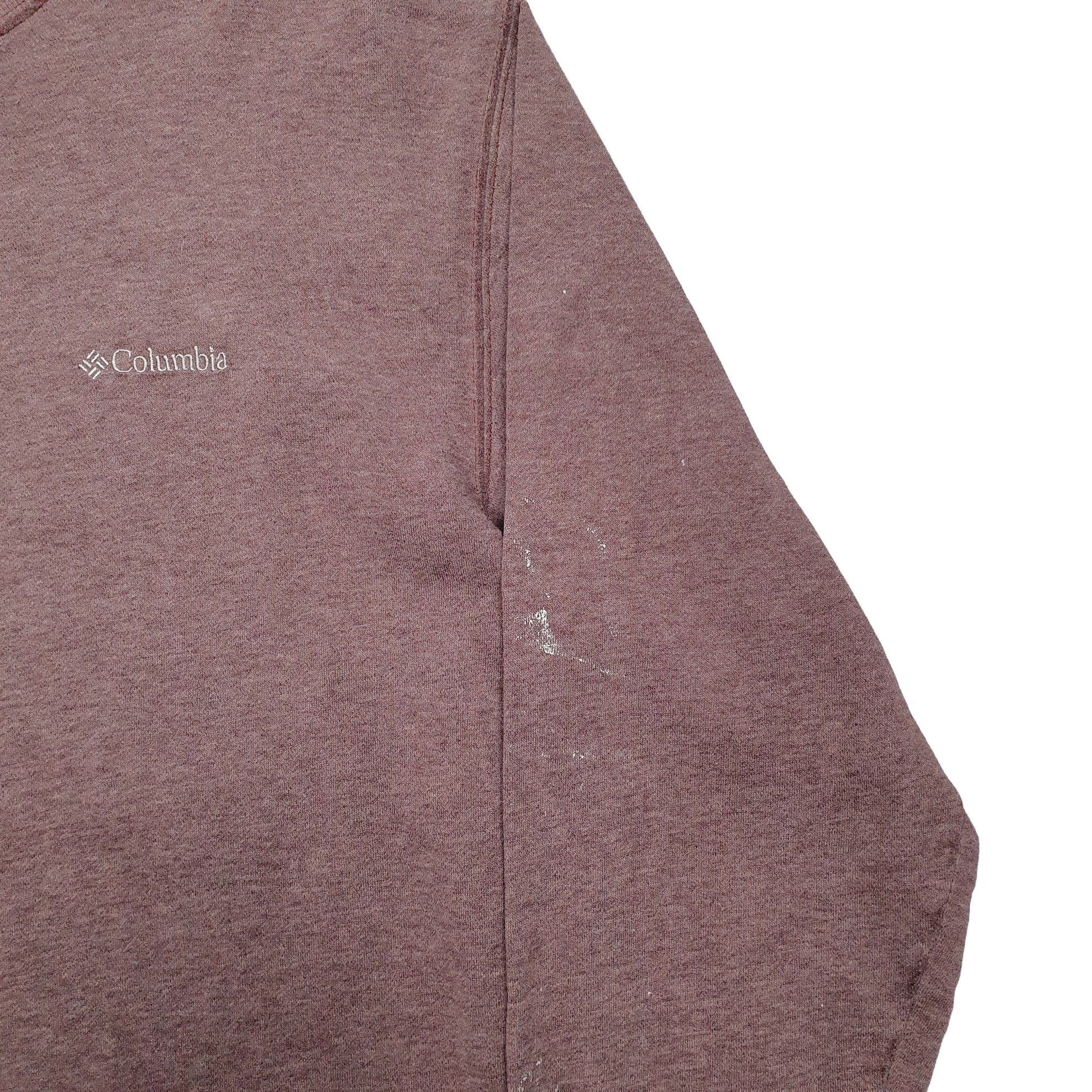 Mens Brown Columbia  Crewneck Jumper