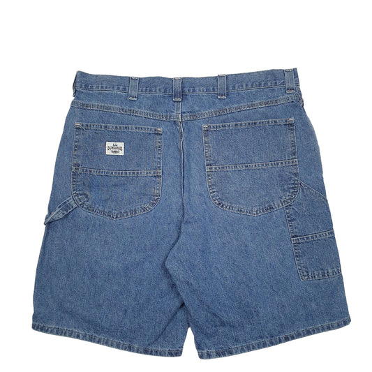 Mens Blue Lee Dungarees Carpenter Shorts