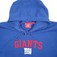 Mens Blue NFL NY Giants Football New York Hoodie Jumper