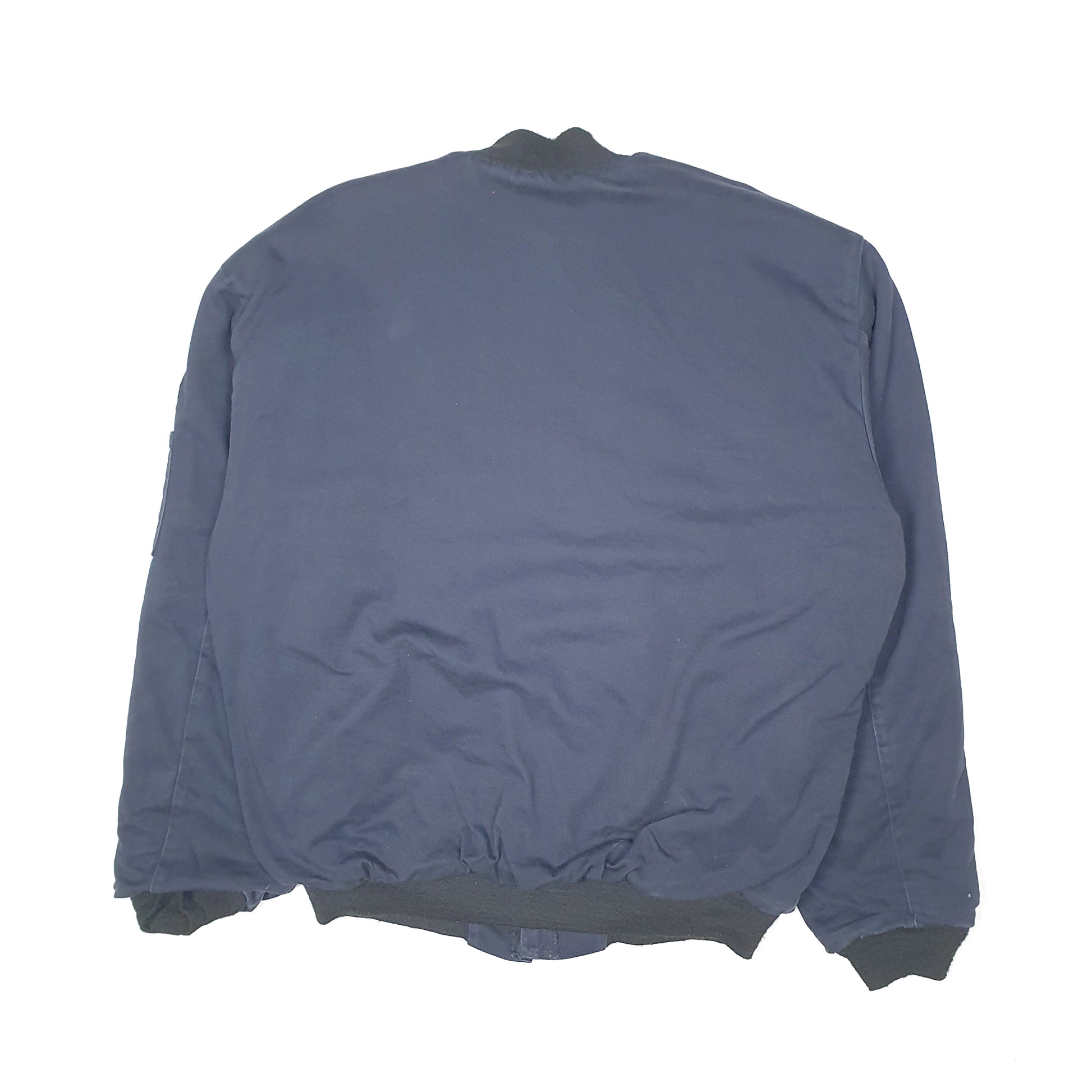 Mens Navy Bulwark Bomber  Coat