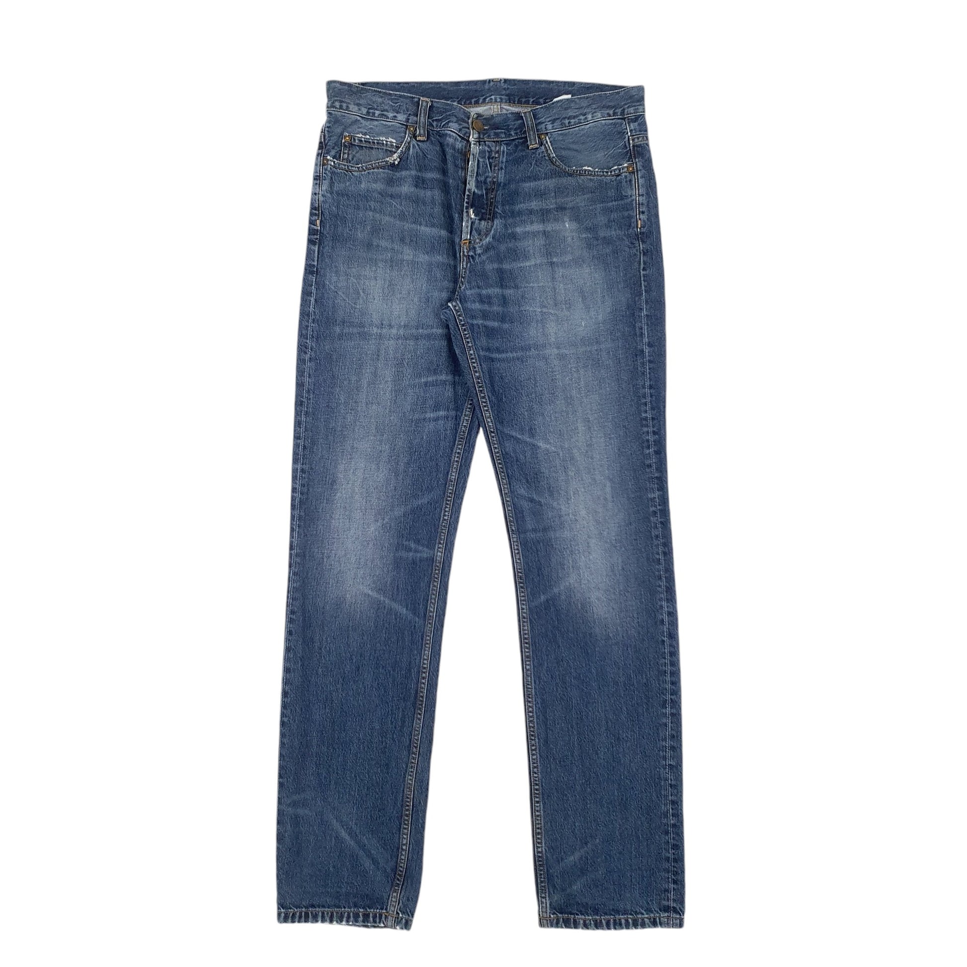 Mens Blue Carhartt  Texas Pant 2 JeansW34 L32