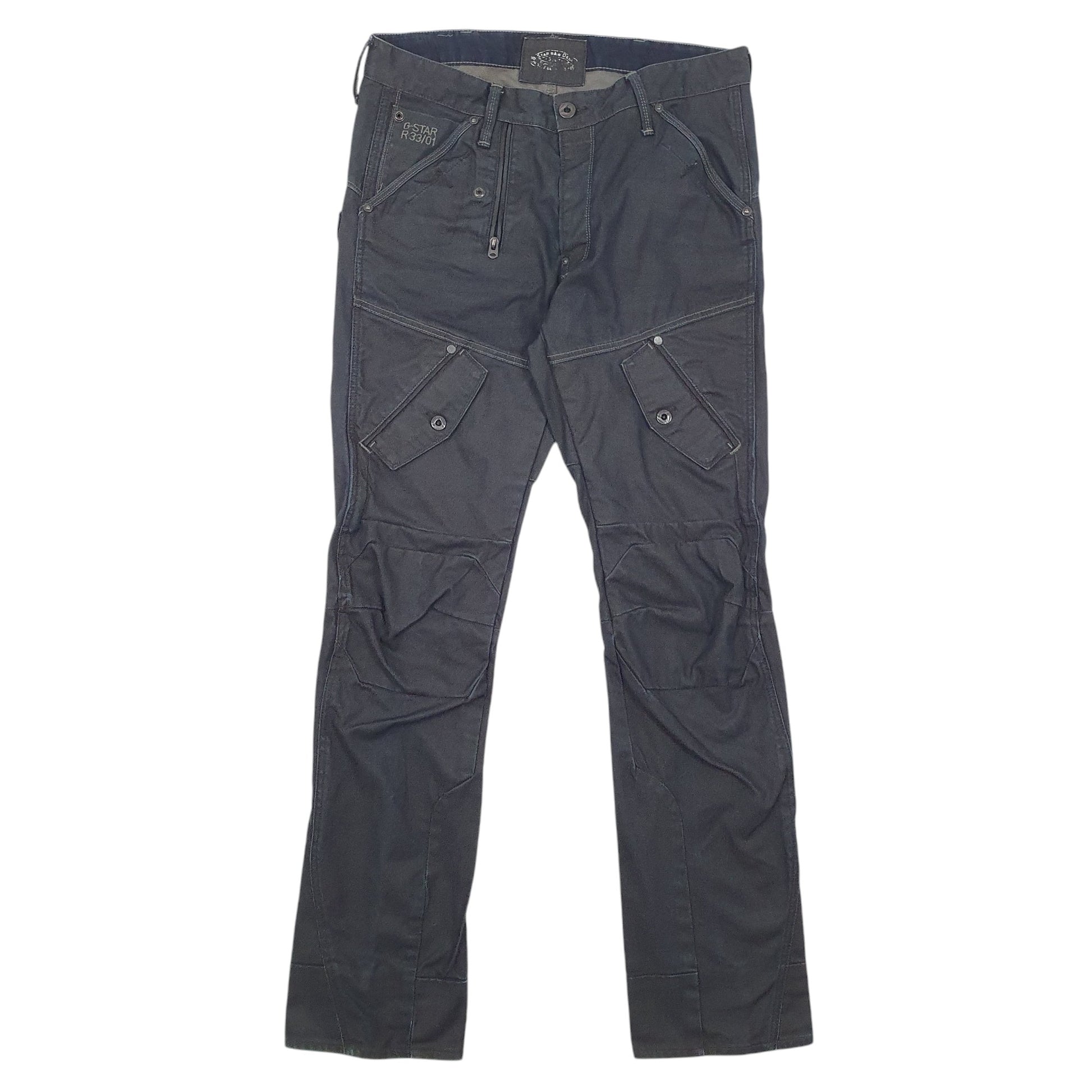 Mens Black G-Star Raw Workwear Casual JeansW34 L34