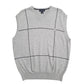 Mens Grey Nautica Knit Vest Jumper