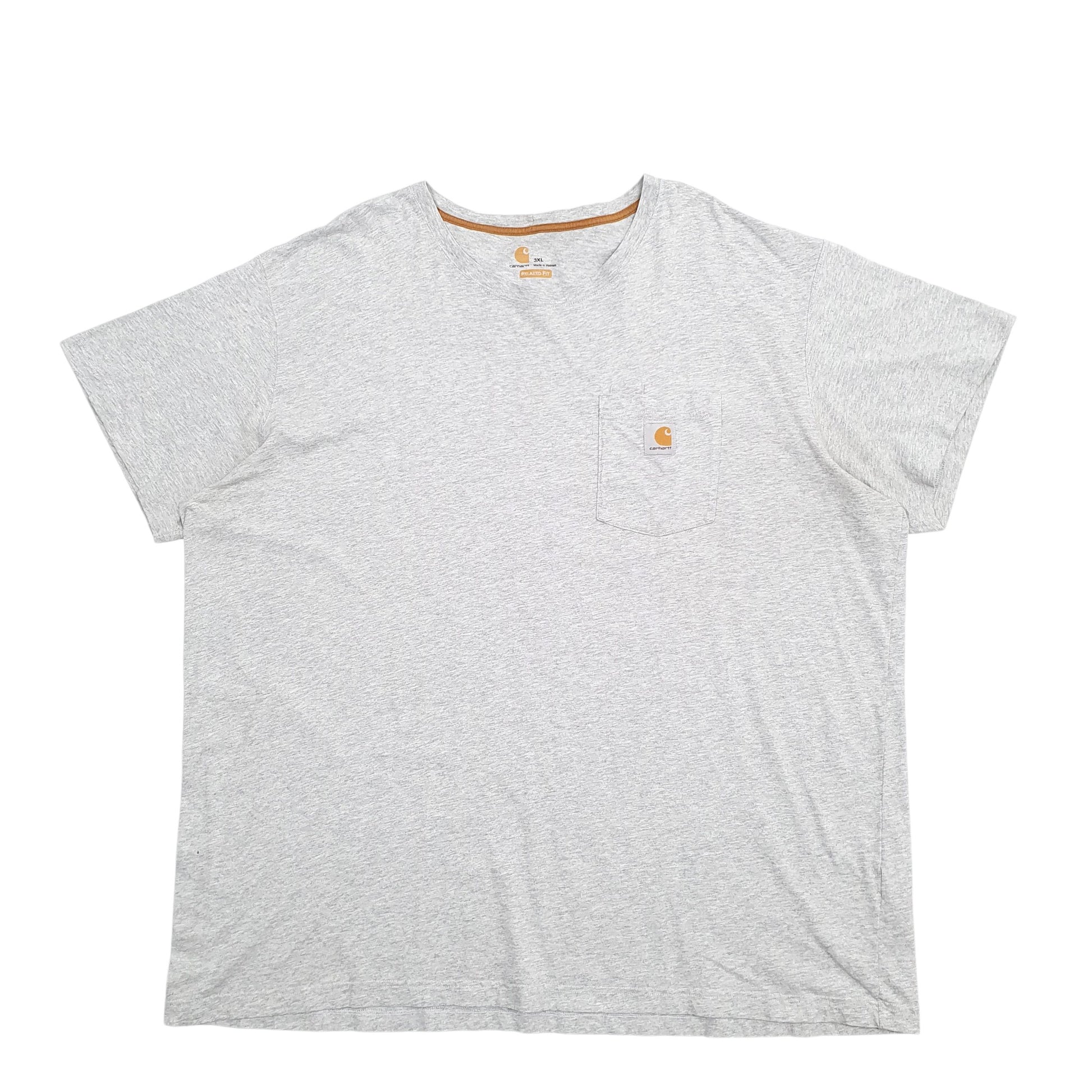 Mens Grey Carhartt  Short Sleeve T Shirt