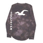 Mens Black Hollister  Long Sleeve T Shirt