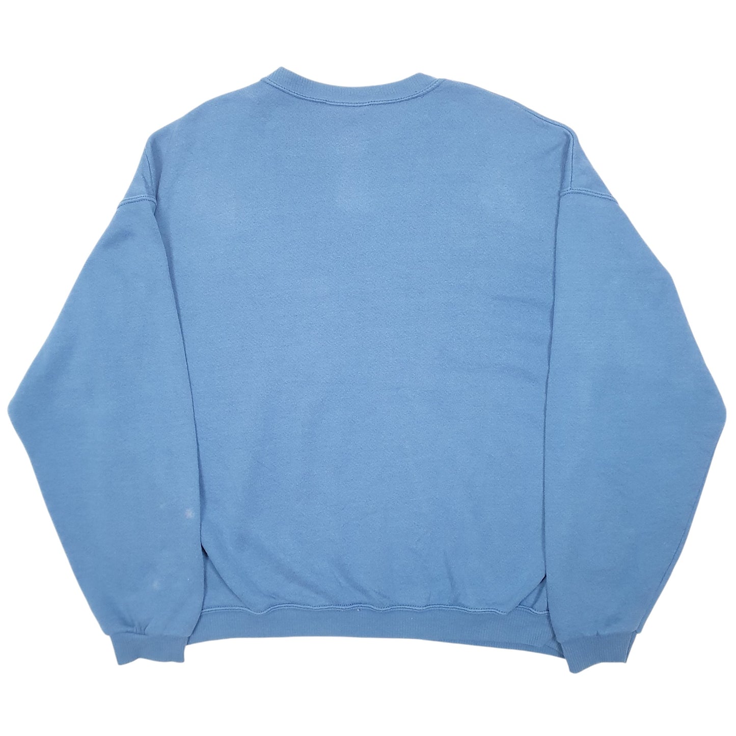 Mens Blue Lee Vintage Heavyweight Made In USA Crewneck Jumper