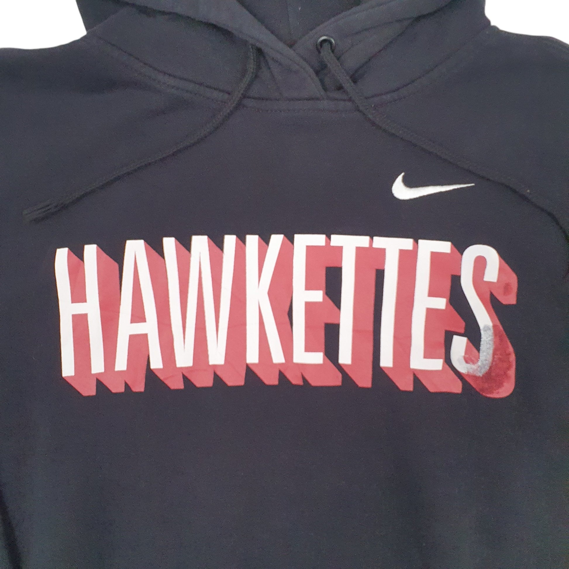 Womens Black Nike Hawkettes Hoodie Jumper