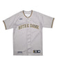 Mens Grey Under Armour MLB Baseball Jersey Notre Dame Short Sleeve T Shirt