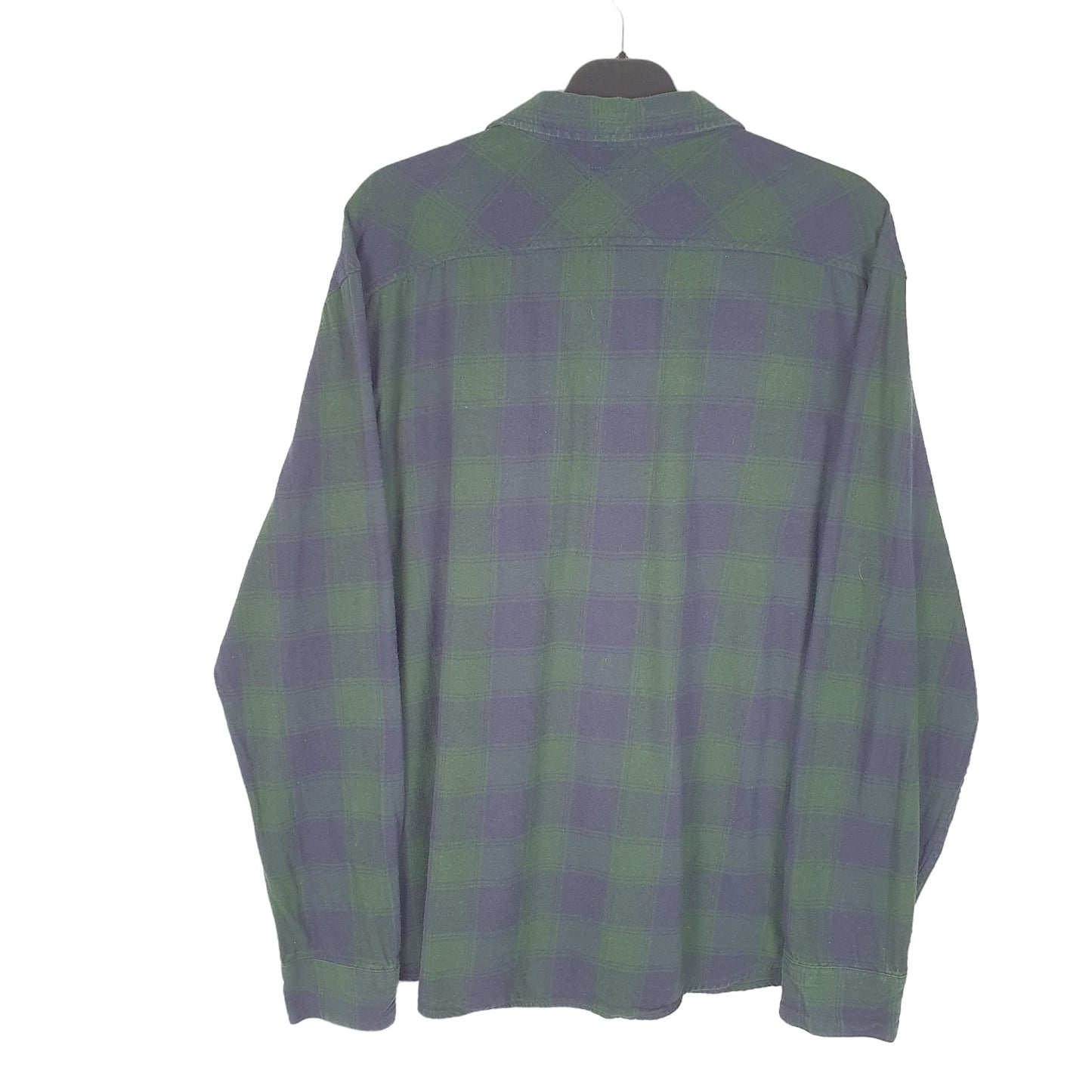 Mens Green Levis Flannel Lumberjack Long Sleeve Shirt