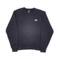 Mens Black Nike  Crewneck Jumper