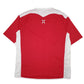 Mens Red Umbro Active Football Short Sleeve T Shirt