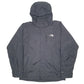 Mens Black The North Face Hooded Lined Raincoat Windbreaker  Coat