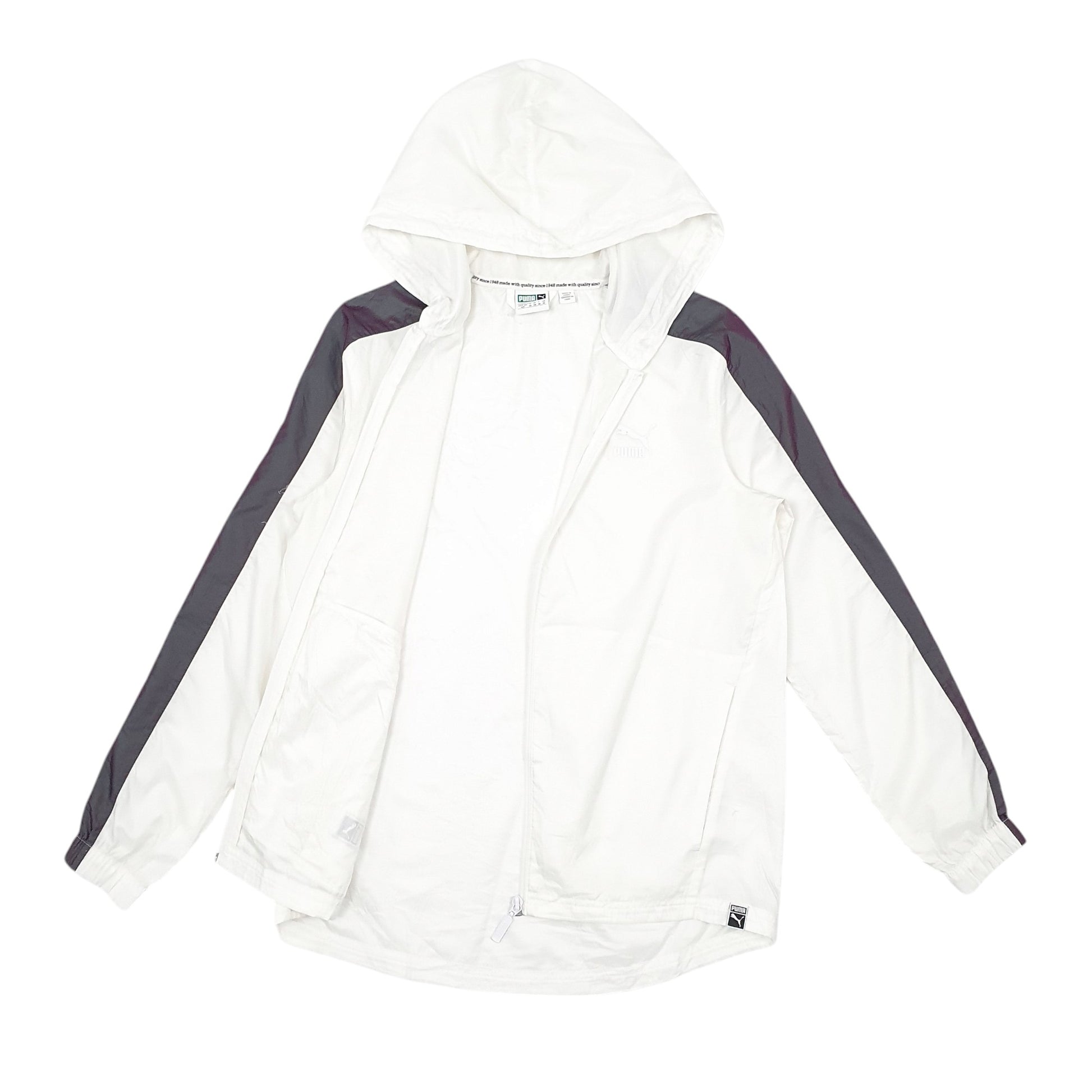 Womens White Puma   Coat