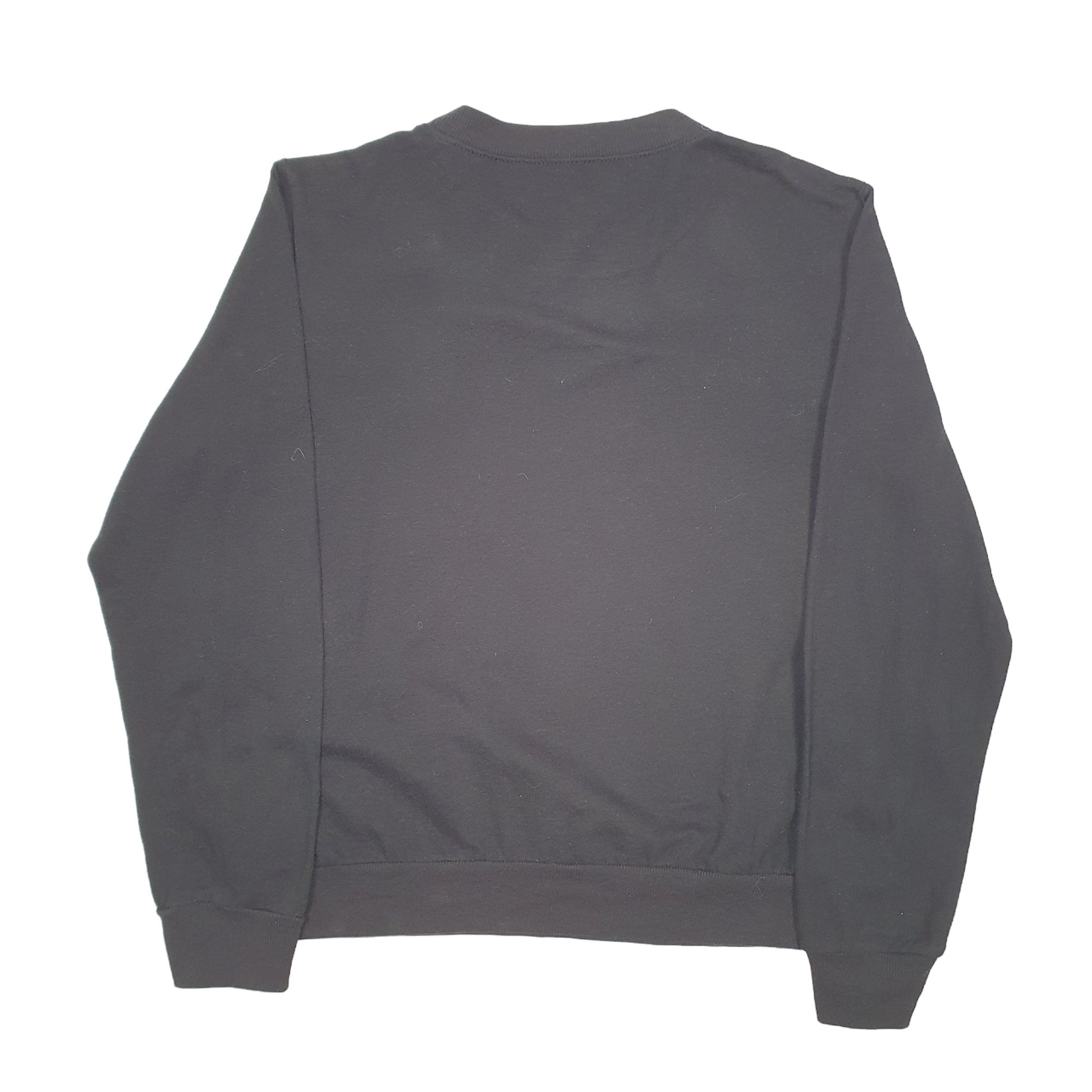 Womens Black The Rolling Stones Licks Band Mick Jagger Rock & Roll Crewneck Jumper