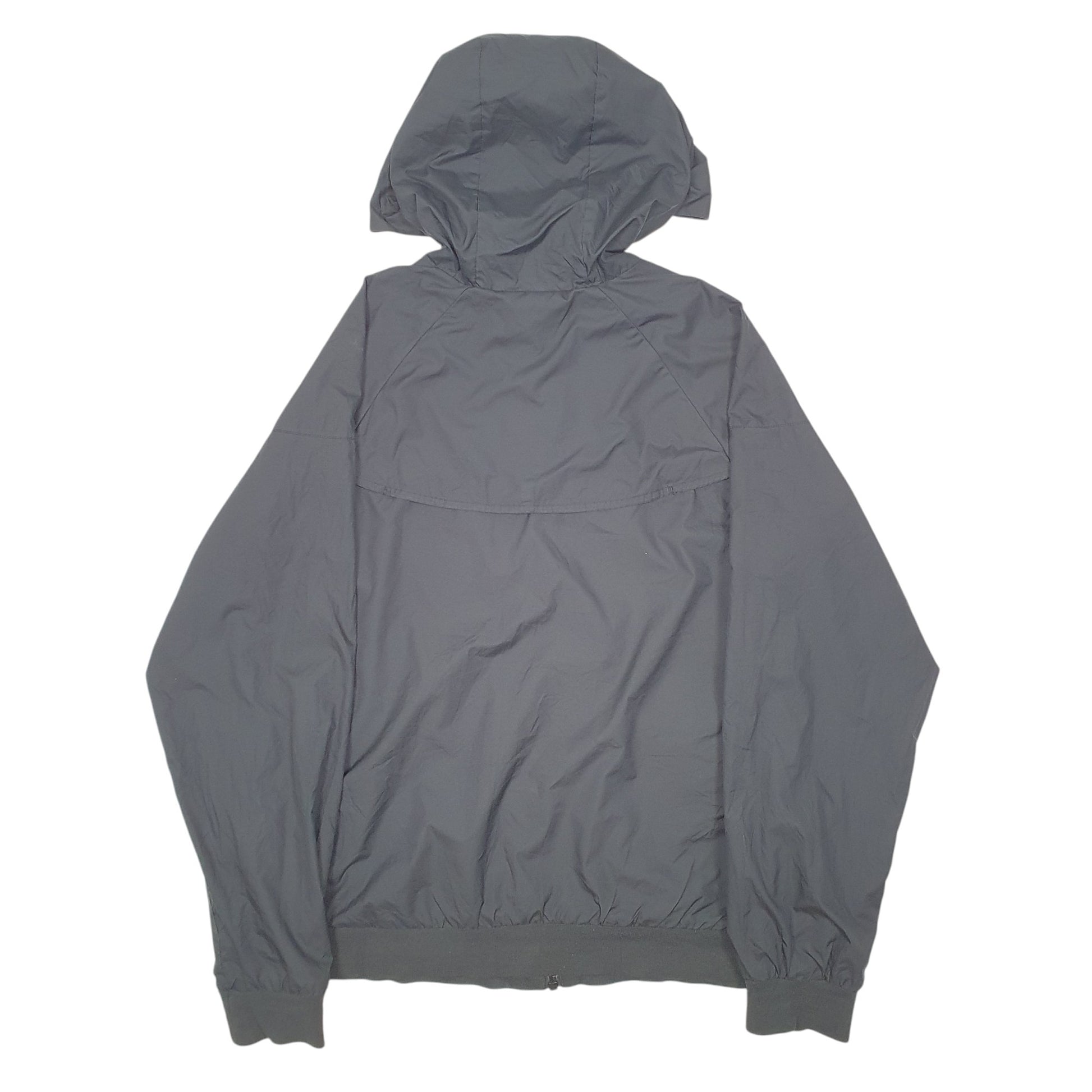 Mens Black Nike Windrunner Lightweight Hooded  Coat