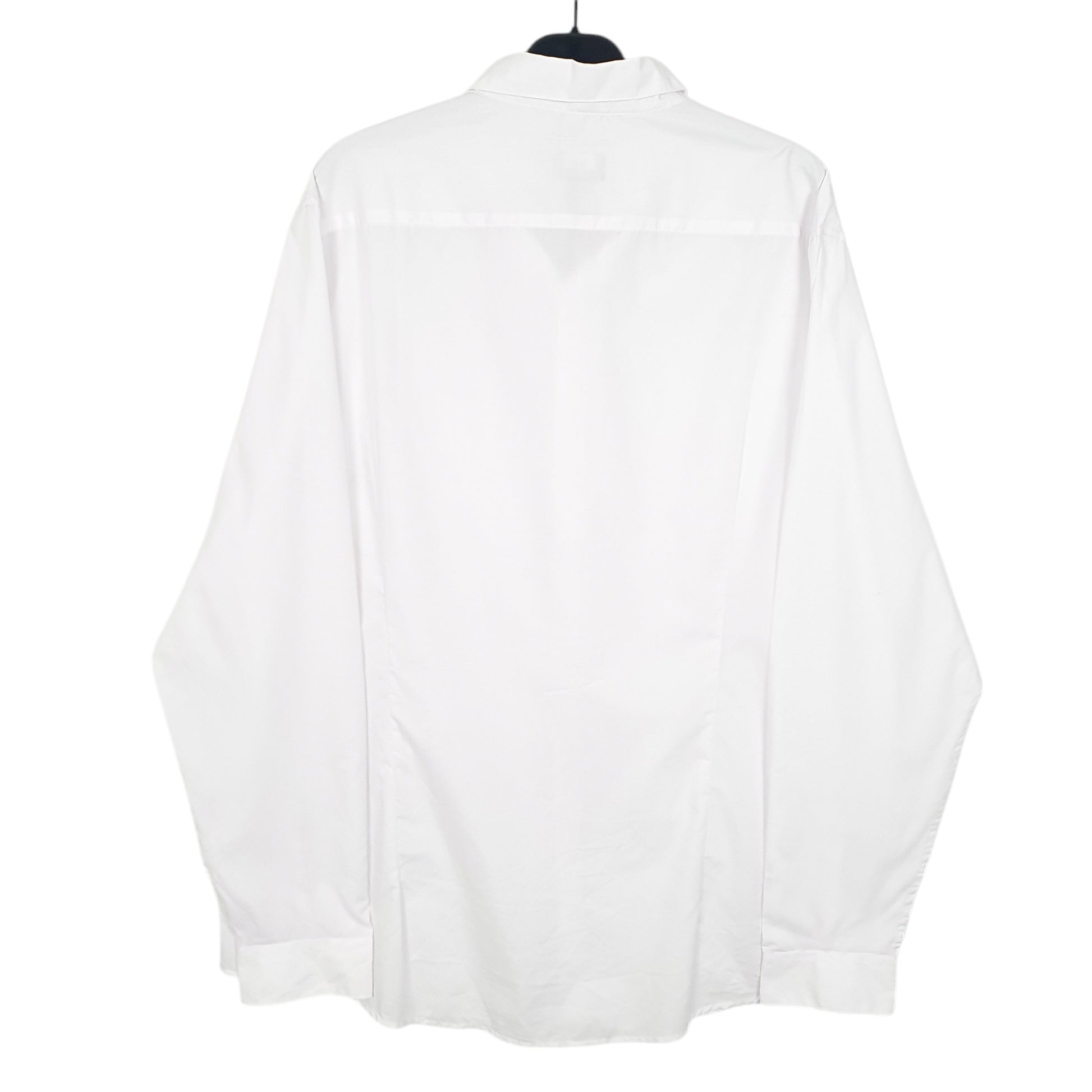 Mens White H&M Coupe Long Sleeve Shirt