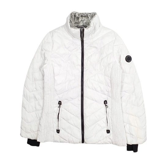 Womens White Nautica   Coat