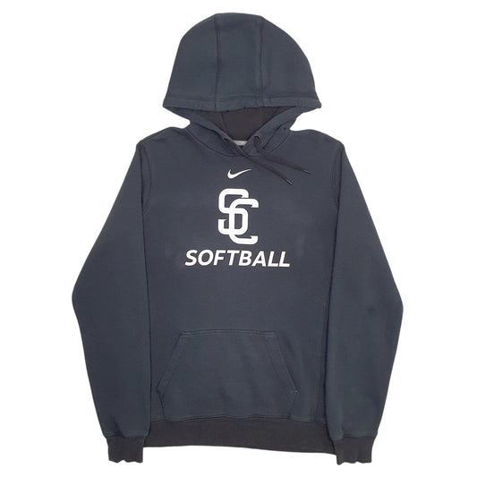 Mens Black Nike Softball Spellout Hoodie Jumper