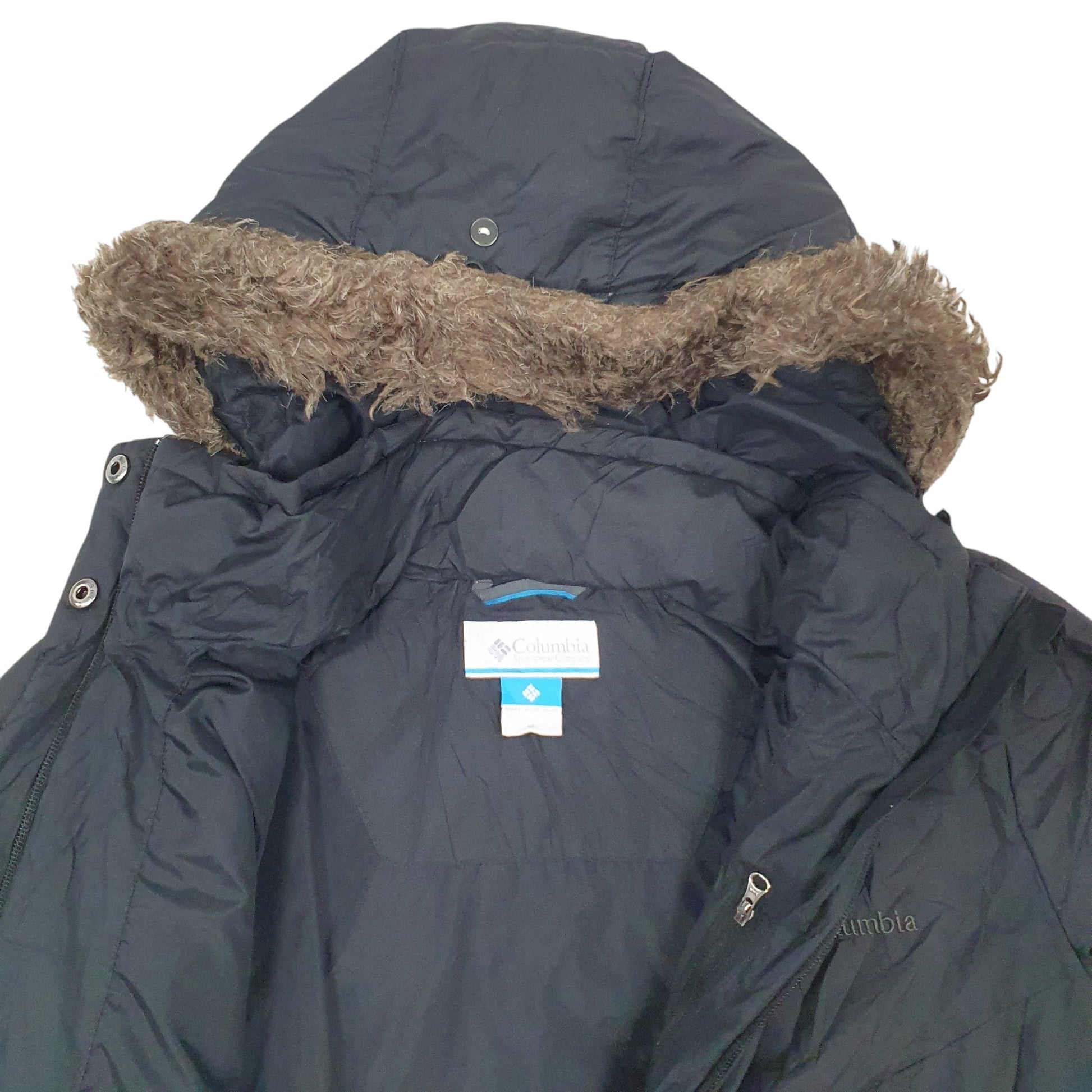 Womens Black Columbia Sportswear Company  Hoodie Coat