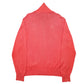 Mens Red Burberry London Knit Full Zip Jumper