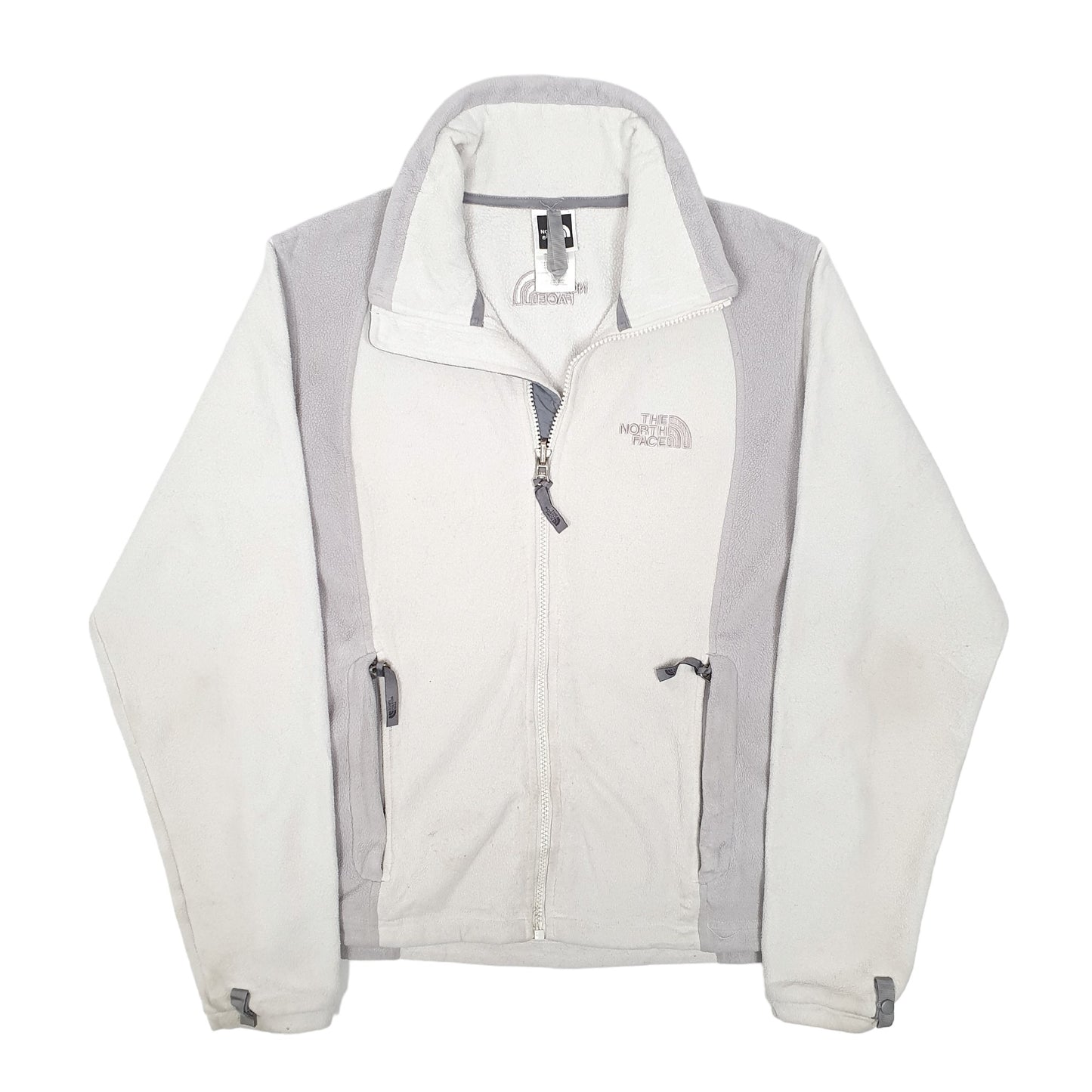 Mens Cream The North Face  Full Zip Jumper