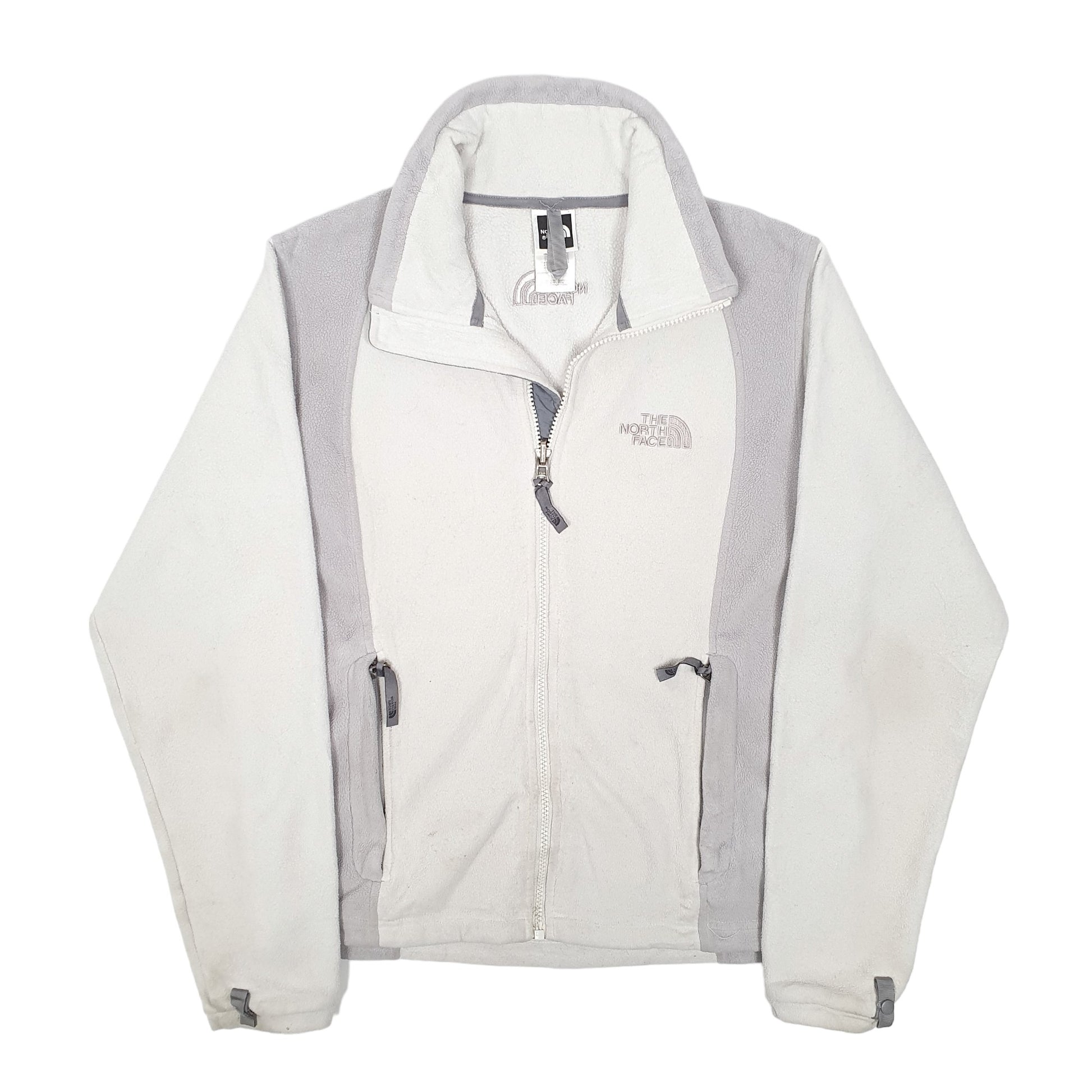 Mens Cream The North Face  Full Zip Jumper