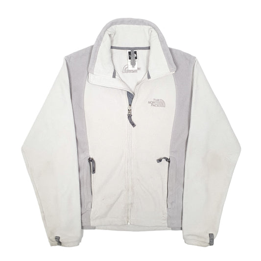 Mens Cream The North Face  Full Zip Jumper