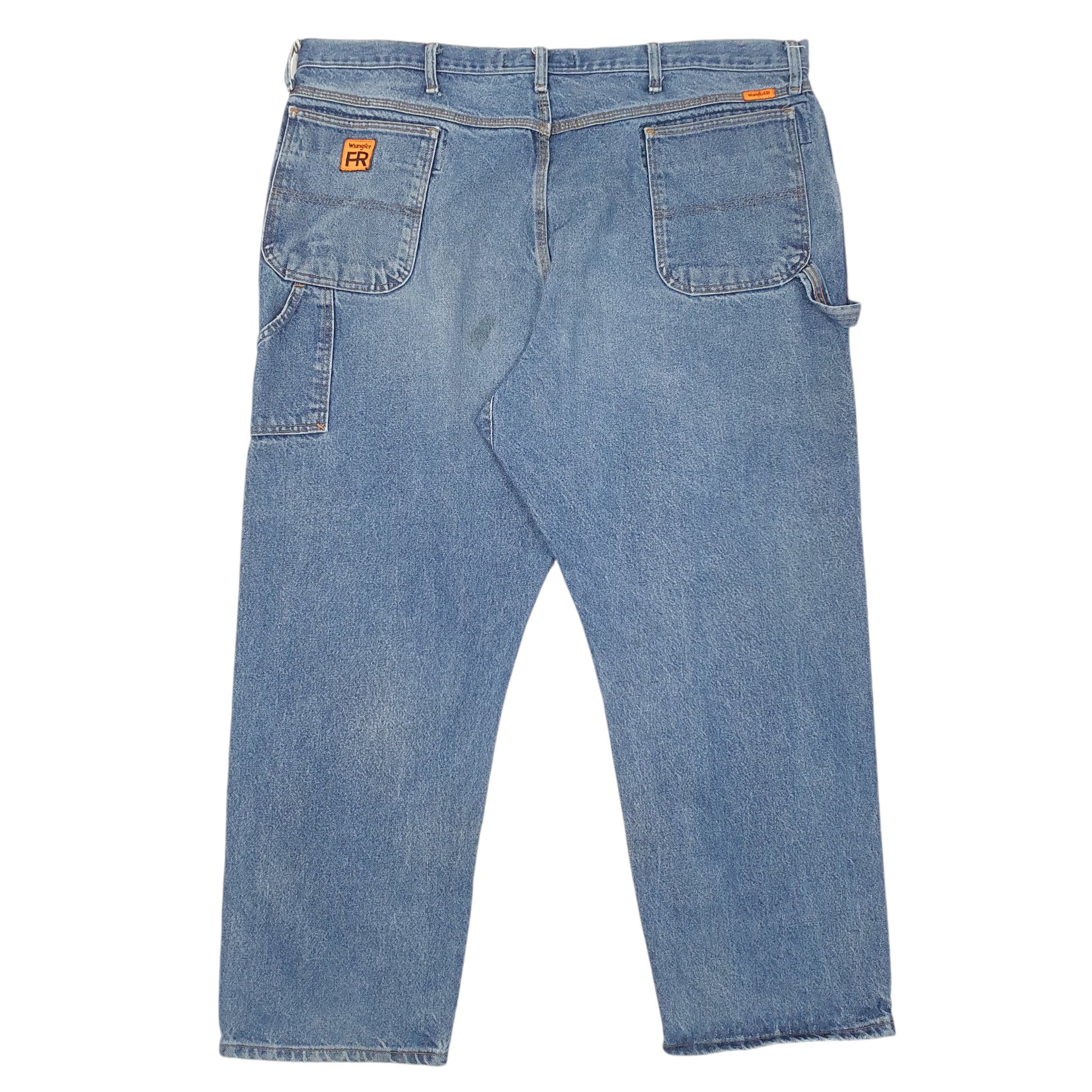 Mens Blue Wrangler Fire Resistant FR Riggs Workwear JeansW44 L30