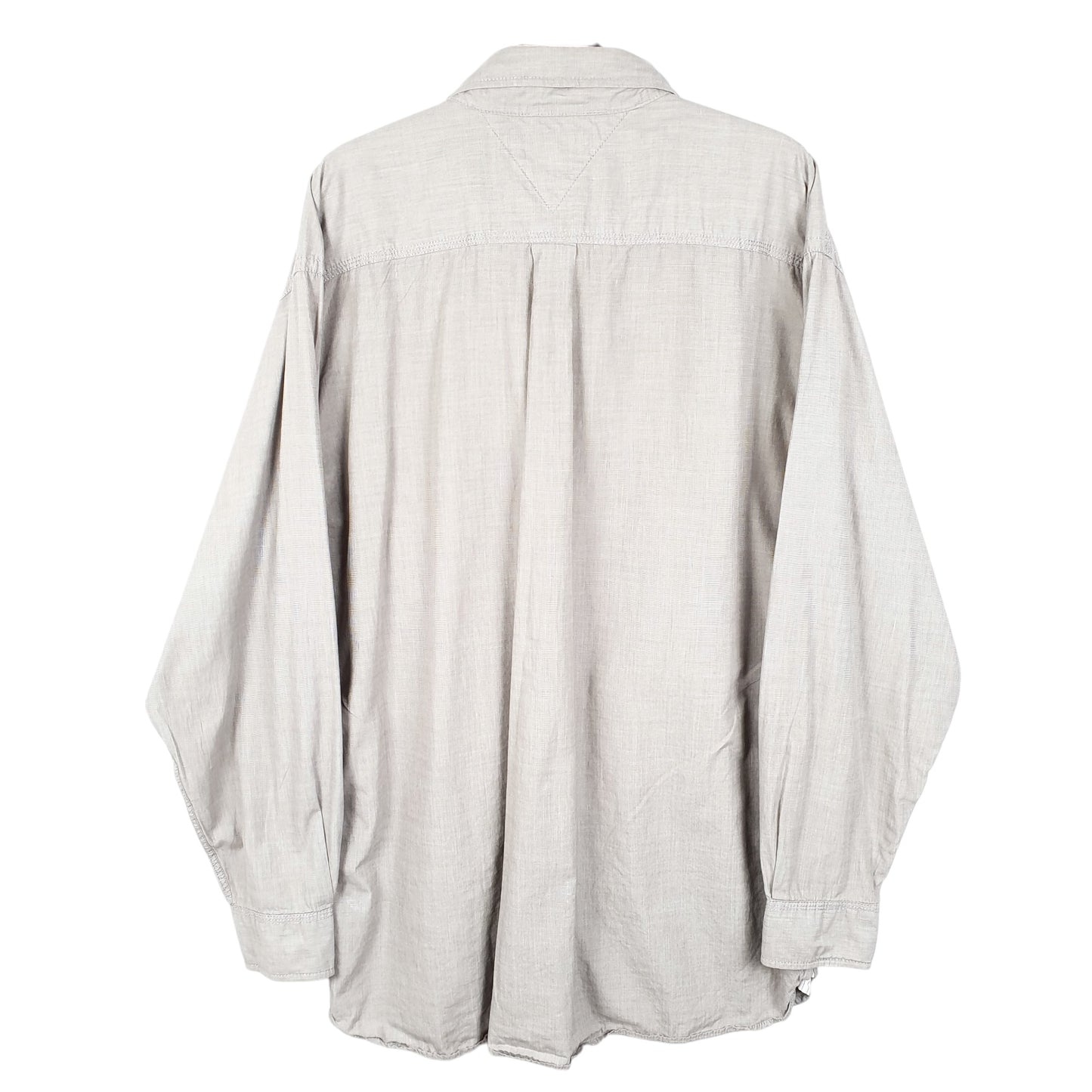 Mens Beige Tommy Hilfiger  Long Sleeve Shirt