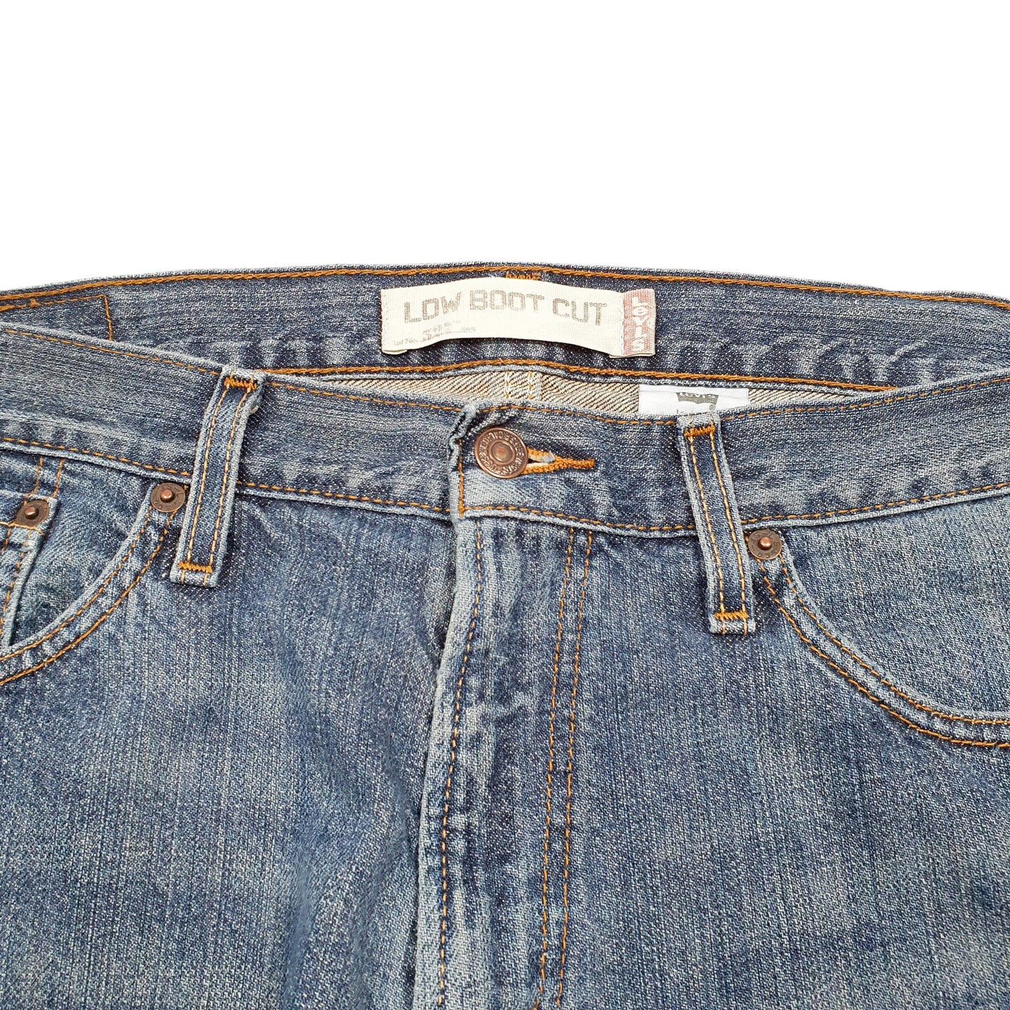 Mens Blue Levis  527 JeansW34 L32