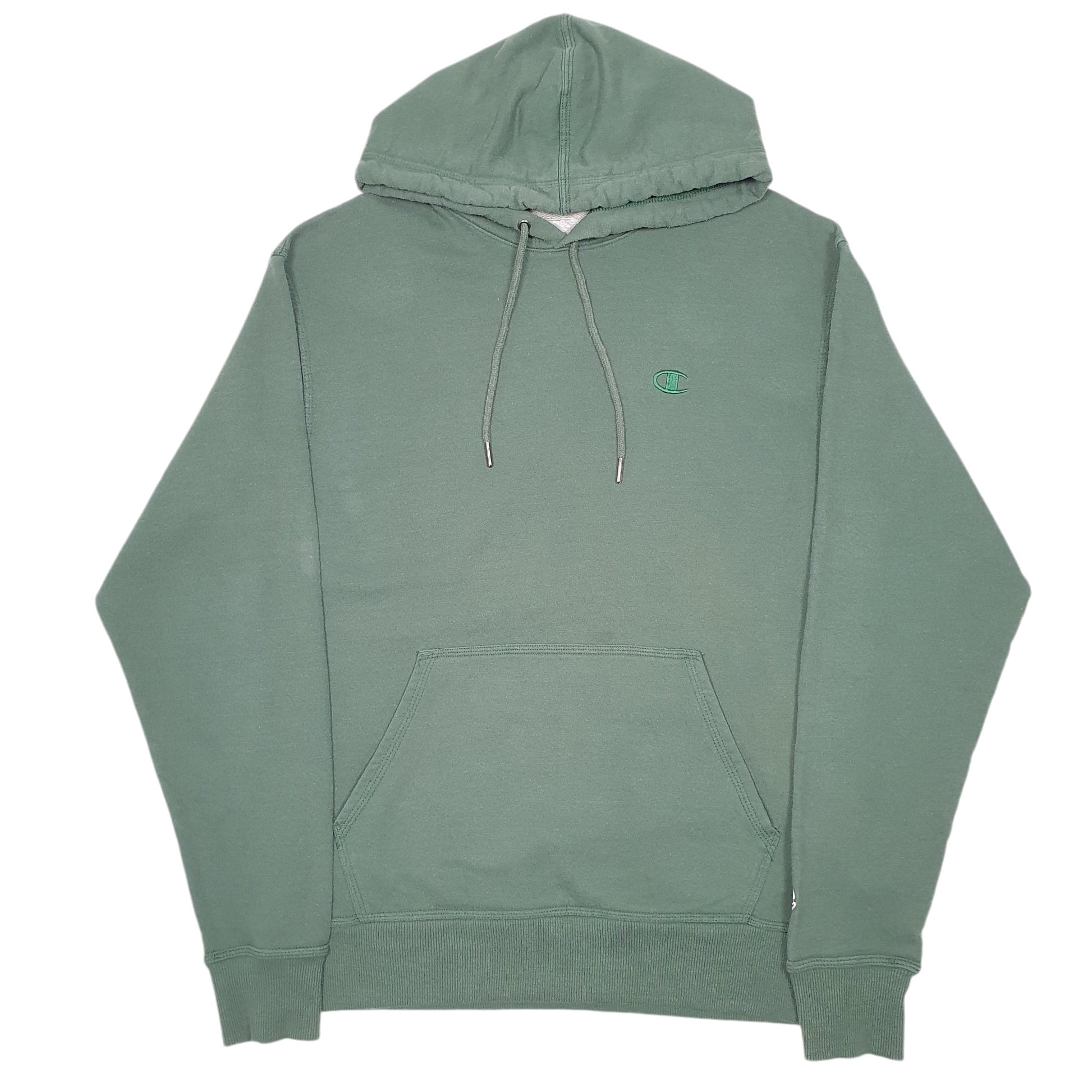 Mens Green Champion  Hoodie Jumper