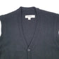 Mens Black Calvin Klein Sweater Vest Waist Coat Jumper